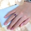 SKJewelryfactory แหวนเงินแท้ ฝังพลอยทับทิมแท้ ตัวเรือนฉลุลายสวยงาม ER01746-RBY