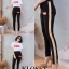 เสื้อผ้าเกาหลี พร้อมส่ง เสื้อยืด +กางเกงสกินนี่