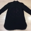 พร้อมส่ง long shirt ลายปักสีทอง ล้อมรอบดอกไม้