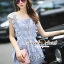 พร้อมส่ง เสื้อคอเหลี่ยมกับกางเกงขาสั้น