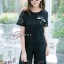 เสื้อผ้าเกาหลี พร้อมส่ง เสื้อกับกางเกงขายาว 5 ส่วน