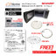 รุ่นใหม่ SHARP เตาอบไมโครเวฟ 2 ระบบ ย่าง กับ เวฟ MAGIC GRILL ขนาด 28 ลิตร รุ่น R-7280G-BS ระบบ Inverter ประหยัดไฟ