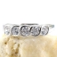 SKJewelryFactory แหวนเเถว แหวนเพชรแถว สุดคลาสสิค ER00869-WCZ