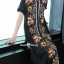 ชุดเดรสเกาหลี พร้อมส่ง เดรสยาว เนื้อผ้านุ่มพริ้วใส่สบาย