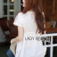 พร้อมส่ง เสื้อปักฉลุตัวยาวคอวี