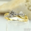 แหวนทองคำแท้ 75%(18K) ฝังเพชรแท้ ER02473-DIA-18K