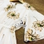 พร้อมส่ง เสื้อยืดคอกลมแขนบาน พิมพ์ลายดอก