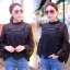 เสือ้เกาหลี พร้อมส่ง เสื้อลูกไม้ โครเชต์