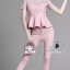 พร้อมส่ง เซตเสื้อ+กางเกง ดีไซน์ตัวเสื้อผ้าลูกไม้