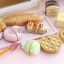 ชุดเตาอบขนมปัง Strawberry Bread Oven Microwave Kitchen
