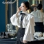 เสื้อเกาหลี พร้อมส่ง เสื้อ ผ้าเนื้อดีนิ่มใส่สบาย