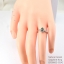 SKJewelryFactory แหวนพลอยแท้ พลอยจันทบุรี แหวนเงินแท้ 92.5% ฝังพลอยเขียวส่องแท้ ER00663-GSA2