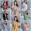 เสื้อผ้าแฟชั่น พร้อมส่ง เสื้อคลุม เนื้อผ้าฝ้ายลินิน