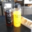ขวดน้ำ ขวดแก้ว พกพา แก้ว borosilicate ฝาปิดสนิท ไม่หก ขนาด 600 ml. มี 2 สี ขาว/ดำ