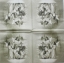 แนวภาพ Portrait 3 นางฟ้า บนพื้นครีม-น้ำตาล กระดาษแนพกิ้นสำหรับทำงาน เดคูพาจ Decoupage Paper Napkins เป็นภาพ 4 บล๊อค ขนาด 33X33cm