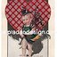 กระดาษเดคูพาจพิมพ์ลาย สำหรับทำงาน เดคูพาจ Decoupage งานฝีมือ งาน Handmade แนวภาพ vintage วินเทจ เป็นภาพวาด หนูน้อยชาวสก๊อตแลนด์เป่าปี่สก๊อต มีฉากหลังเป็นหัวใจลายสกีอต (ปลาดาวดีไซน์)