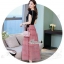 เสื้อผ้าเกาหลี พร้อมส่ง เสื้อผ้ายืดcottonสีดำ