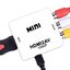 กล่องแปลงสัญญาณ HDMI to AV (MINI HDMI2AV Converter)