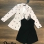 เสื้อผ้าเกาหลี พร้อมส่ง จั้มสูท กางเกงกระโปรง