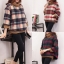 เสื้อเกาหลี พร้อมส่ง เสื้อคอเต่า ผ้าวูลนิ่ม