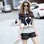 พร้อมส่ง เสื้อแฟชั่น ลายหงส์คู่และดอกไม้