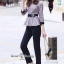 เสื้อผ้าแฟชั่นเกาหลี พร้อมส่ง เสื้อผ้าทอลายตาราง