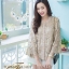 เสื้อลูกไม้ พร้อมส่ง เสื้อลูกไม้ฝรั่งเศส คอกลม