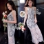 พร้อมส่ง Maxi ผ้าลูกไม้ทอขึ้นลายดอก
