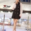 เดรสเกาหลี พร้อมส่ง Dress คอปก ป้ายหน้า