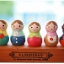Pre-Order ตุ๊กตารัสเซีย ชุด 5 ตัว งานตกแต่ง Poly Resin Zakka