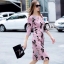 พร้อมส่ง Pinky Dress ทรงสวย ดูสง่า