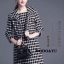 พร้อมส่ง ชุตเซ็ตเสื้อแจ๊คเก็ต+ชุดเดรสแขนกุด Dior