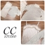 ชุดเดรสเกาหลี พร้อมส่ง Set เสื้อคอเต่าซีทรู