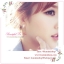 SK010 ต่างหูแฟชั่น ตุ้มหูสีเงิน รูปดาว ประดับด้วยเพชร สวยน่ารัก งานสวยคะ ขนาดยาว 1 ซม.