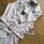 พร้อมส่ง เสื้อผ้าแฟชั่น เสื้อสูทแขนกุดและกางเกงขาสั้น