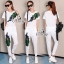พร้อมส่ง เสื้อยืด กริตเตอร์ลายนกยูง