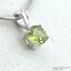 SKJewelryFactory EP00701-PDT จี้เงินแท้92.5% ฝังพลอยเพอริดอทแท้
