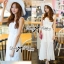 พร้อมส่ง แม๊กซี่ลูกไม้ตัวยาว หวานเบาๆด้วยดีเทลผูกโบว์