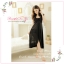 SP070 ชุดนอนกระโปรง สีดำ ประดับด้วยผ้าลูกไม้ สวยหวาน