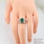 SKJewelryFactory แหวนชาย พลอยแท้สีเขียวมรกต MR00355-GAG