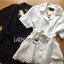 พร้อมส่ง มินิโค้ตประดับชายผ้าลูกไม้