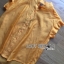 พร้อมส่ง เซ็ตเสื้อเชิ้ตแขนสั้นสีเหลืองมัสตาร์ด