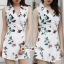 เสื้อผ้าเกาหลี พร้อมส่ง งานจั้ม Suit ขาสั้น