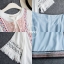 เสื้อผ้าเกาหลี พร้อมส่ง เสื้อสไตน์โบฮีเมี่ยน กับ กระโปรง