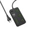 OUKU KS03 รองรับการชาร์จเร็ว 2300W 3.4A 4USB + 2PD + 3SOCKET ป้องกันไฟฟ้าลัดวงจร สายยาว 2 ม. มี มอก.