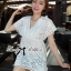 พร้อมส่ง เสื้อผ้าคอตตอนฉลุลายสุดหวาน