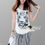 พร้อมส่ง เสื้อกล้ามมีดีเทลเก๋ๆ ด้วยงานพิมพ์ลายเสือ