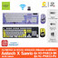 KEYBOARD+MOUSE (ชุดเมาส์คีย์บอร์ดไร้สาย) WIRELESS ANITECH X SANRIO XO-PA813 (BLACK)