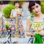 เดรสเกาหลี พร้อมส่ง ชุดเดรส ทรงชุดเป็นทรง Apron