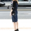 พร้อมส่ง Long Dressผ่าชายกระโปรงด้านหน้า